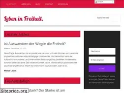 Sites similar to lebeninfreiheit.info