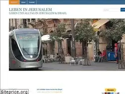 Sites similar to lebeninjerusalem.wordpress.com
