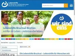 Sites similar to lebenshilfe-bruchsal.de