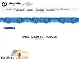 Sites similar to lebenshilfe-hof.de