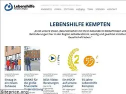 Sites similar to lebenshilfe-kempten.de