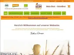 Sites similar to lebenskeimbrot.de