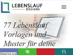 Sites similar to lebenslaufdesigns.de