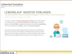 Sites similar to lebenslaufgestalten.de