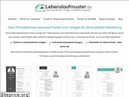 Sites similar to lebenslaufmuster.de