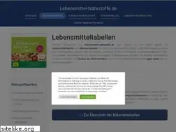 Sites similar to lebensmittel-naehrstoffe.de