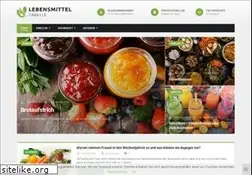 Sites similar to lebensmittel-tabelle.de