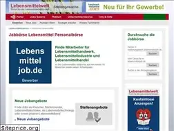 Sites similar to lebensmitteljob.de