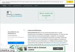 Sites similar to lebensmittellexikon.de