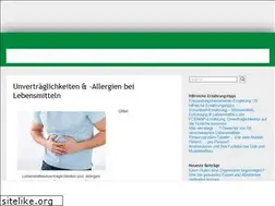 Sites similar to lebensmittelunvertraeglichkeiten.de