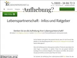 Sites similar to lebenspartnerschaft.de