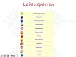 Sites similar to lebensperlen.com