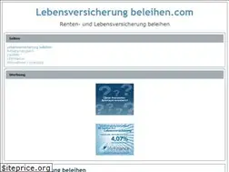 Sites similar to lebensversicherungbeleihen.com