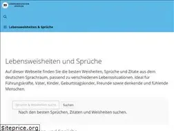 Sites similar to lebensweisheiten-sprueche.ch