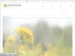 Sites similar to leberkrebshilfe.info