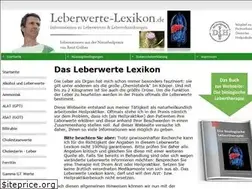 Sites similar to leberwerte-lexikon.de