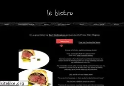 Sites similar to lebistrorestaurant.com