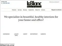 Sites similar to leblancfloors.com