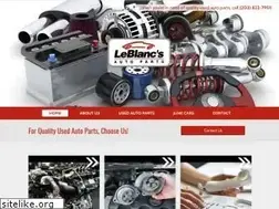 Sites similar to leblancsautoparts.com