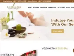Sites similar to leblissspa.in