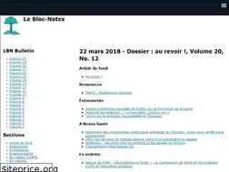 Sites similar to leblocnotes.ca