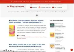 Sites similar to leblogpatrimoine.com