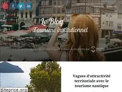 Sites similar to leblogtourismeinstitutionnel.fr