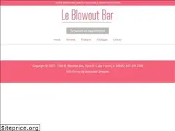 Sites similar to leblowoutbar.com