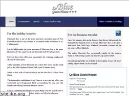 Sites similar to leblueguesthouse.co.za