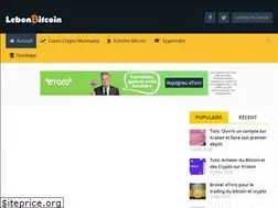 Sites similar to lebonbitcoin.fr