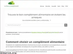 Sites similar to leboncomplement.com