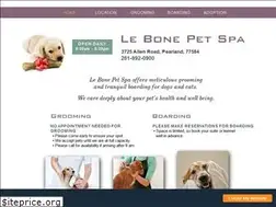 Sites similar to lebonepetspa.com