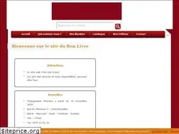 Sites similar to lebonlivre.be