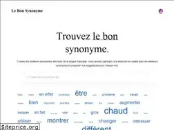 Sites similar to lebonsynonyme.fr