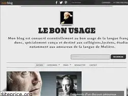 Sites similar to lebonusage.over-blog.com