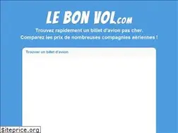 Sites similar to lebonvol.com