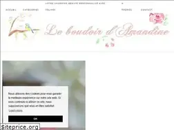 Sites similar to leboudoirdamandine.fr