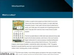 Sites similar to leboutiqueshops.com