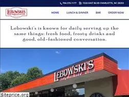 Sites similar to lebowskisgrill.com