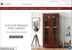 Sites similar to lecachewinecabinets.com