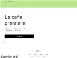 Sites similar to lecafepremiere.com
