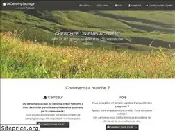 Sites similar to lecampingsauvage.fr