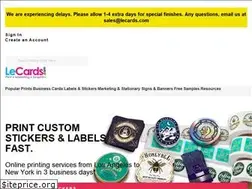 Sites similar to lecards.com