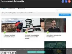 Sites similar to leccionesdefotografia.com