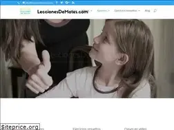 Sites similar to leccionesdemates.com