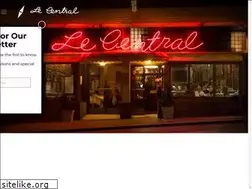 Sites similar to lecentralbistro.com