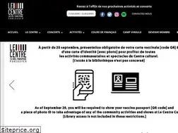 Sites similar to lecentreculturel.com