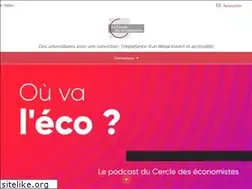 Sites similar to lecercledeseconomistes.asso.fr