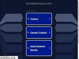 Sites similar to lechaletcampers.com