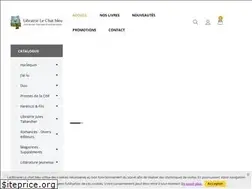 Sites similar to lechatbleu-libraire.fr